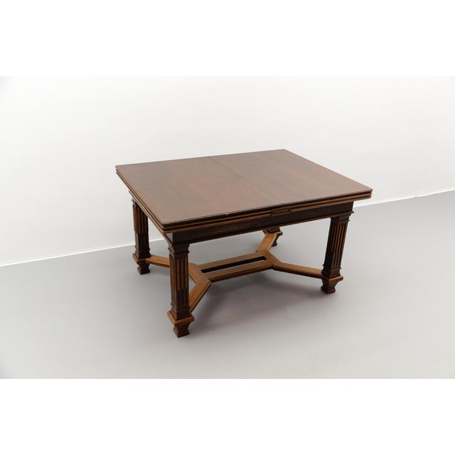 Historic Extendable Dining Table, Germany, 19th Century For Sale - Image 15 of 18