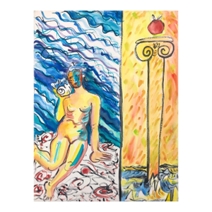1997 Adrienne Anderson Venus Was Her Name Painting