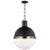 2020s Thomas O'Brien By Visual Comfort Studio Hanks 1-Light Large Pendant in Midnight Black For Sale - Image 5 of 5