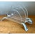 Vintage Lucite and Metal Turtle Magazine Rack For Sale - Image 10 of 12