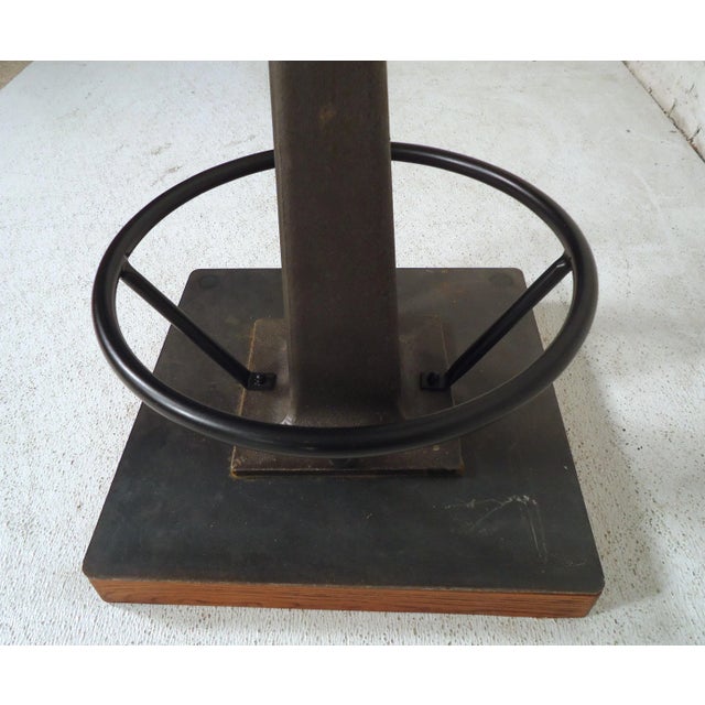 Vintage Modern Industrial Stool For Sale In New York - Image 6 of 8