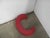 Letter C in Red Plastic, 1970s For Sale - Image 3 of 7