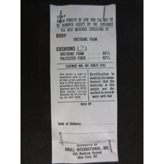 Peach Knoll Charles Pfister Mid-Century Lounge Chairs in Peach - A Pair For Sale - Image 8 of 8