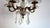 Antique French Brass and Glass Five-Light Chandelier, 1930s For Sale - Image 10 of 14