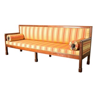 French 19th Century Massive Directoire Settee For Sale