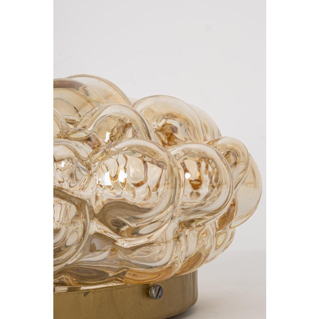 German Bubble Glass Flush Mounts by Helena Tynell, 1970s For Sale - Image 6 of 9