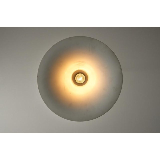 Medium Red Semi Pendant from Fog & Mørup, 1960s For Sale - Image 9 of 10