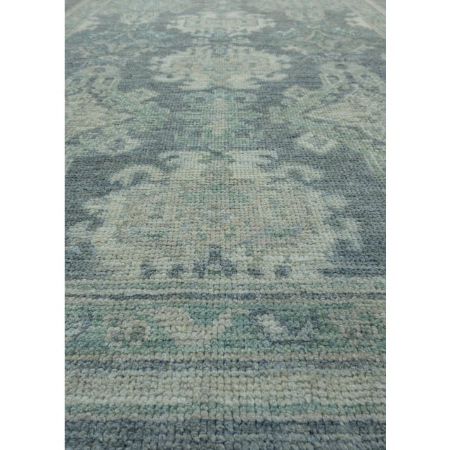 Early 21st Century Turkish Oushak Rug 3'10" x 6'1" #17556 For Sale - Image 5 of 8