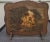 Antique Hand Raised Painted Fireplace Screen, Circa 1920 For Sale - Image 10 of 10