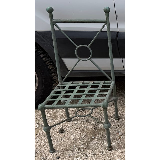Mid-Century Modern Late 20th Century Set of 4 Mario Papperzini for Salterini Style Garden Chairs For Sale - Image 3 of 16