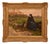 Charles Jean Auguste Escudier, Landscape with Shepherdess and Dog, 1895, Oil on Canvas, Framed For Sale - Image 11 of 11