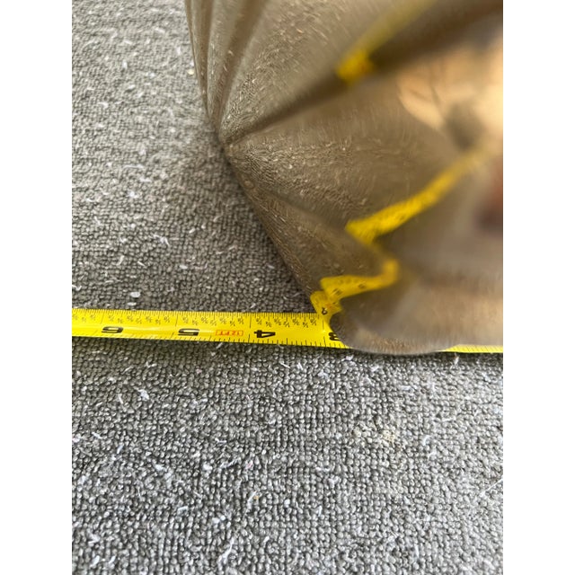 Brass Mid Century Rosenthal Netter Shell Brass Vase For Sale - Image 8 of 10