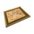 Beautiful vintage artwork after Paul Cezanne’s Olympia, presented in an elegant aged gilt frame with a rich olive green...