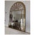 Motivated Seller: 1970s Hollywood Regency Brass Arc Mirror With Beveled Panels For Sale In Cincinnati - Image 6 of 8