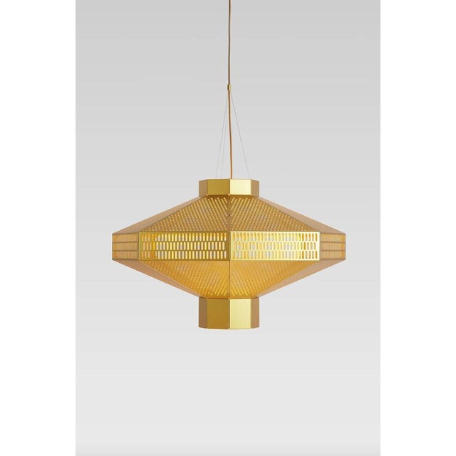 Golden Ma-Rock M Table Lamps by Jaime Hayson for Parachilna, Set of 2 For Sale - Image 10 of 13