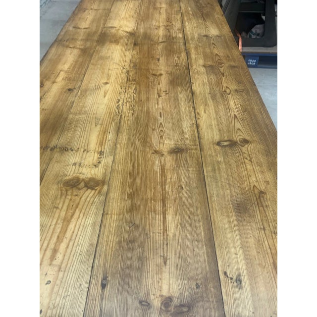 French Long 19th Century French Sewing / Dining Table For Sale - Image 3 of 12