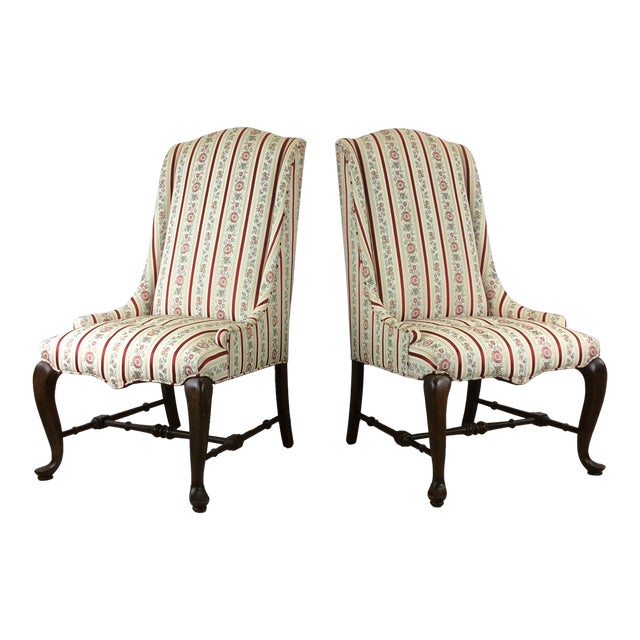 Queen anne chairs ethan allen sales