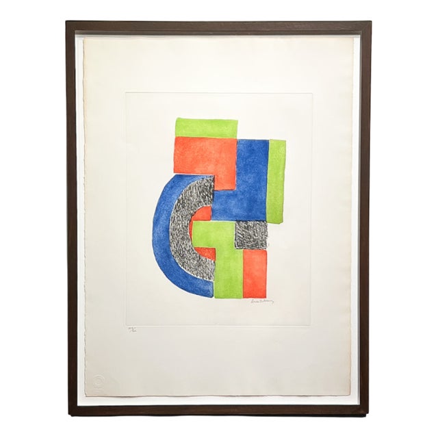 Sonia Delaunay, Totem, 1970, Etching For Sale