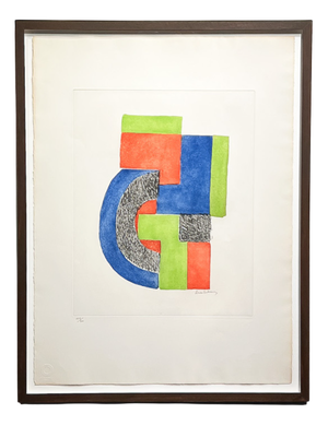 Sonia Delaunay, Totem, 1970, Etching