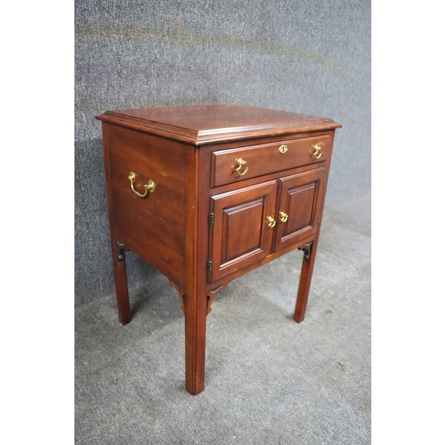 Statton Mahogany Nightstand Chairish