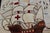 Pictorial Antique American Hooked Rug With Knights Templar Ship at the Sea Antique American Hooke 2'4"x2'11" For Sale In Atlanta - Image 6 of 8