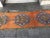 1960s Turkish Orange Handknotted Runner Rug For Sale - Image 6 of 10