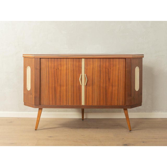 Wood Vintage Bar Cabinet in Ash, 1950s For Sale - Image 7 of 7