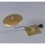 Metal m.g. Wheeler Sight Light Saucer Atomic Age Articulating Table Lamp For Sale - Image 7 of 9
