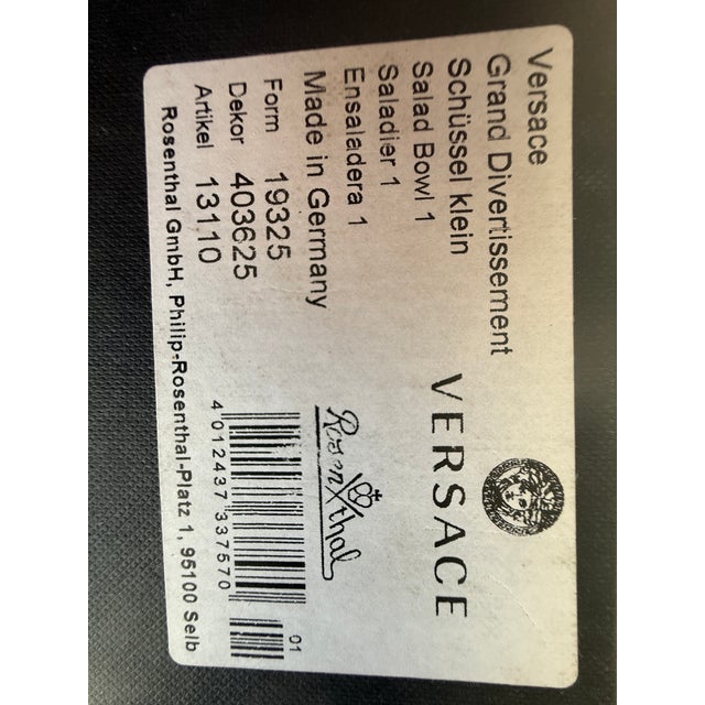 2000 - 2009 Grand Divertissement Bowl by Versace for Rosenthal, 2000s For Sale - Image 5 of 6