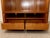 Mid 20th Century Vintage Mid-Century Modern Tambour Media Cabinet With Curved Wood Doors For Sale - Image 5 of 6