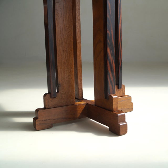 Dutch Art Deco No. 288 Accent Table by P.E.L. Izeren for Genneper Molen, 1920s For Sale - Image 11 of 15