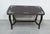 Dark Walnut Coffee Table with White Dekor, Germany, 1930s For Sale - Image 4 of 6