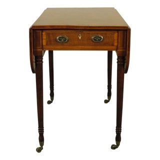 19th-C. English Pembroke Table For Sale
