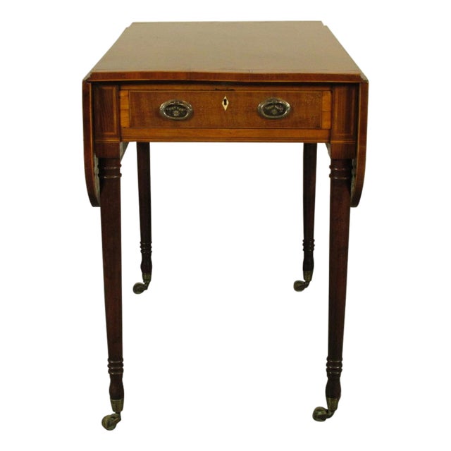 19th-C. English Pembroke Table For Sale
