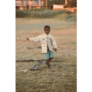 Contemporary Photography "Flying Kite" by Douglas Condzo For Sale
