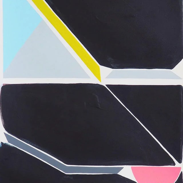 Abstract Jessica Snow "Vertex" Painting For Sale - Image 3 of 4