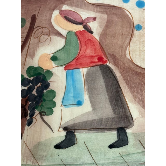 VIETRI Vietri Toscana Square Platter / Wall Art For Sale - Image 4 of 12