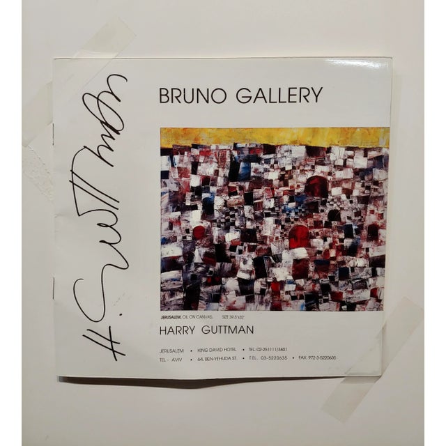 Red Harry Guttman -Nude Female on a Red Velvet -Oil Painting For Sale - Image 8 of 10