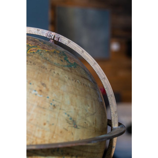 Wrought iron base. Paris, late 19th century This piece has an attribution mark, I am sure that it is completely authentic...