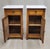 English Antique French Oak Nightstands With Carrera Marble Tops - A Pair For Sale - Image 3 of 10