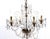 Venetian Two-Tier Crystal Chandelier For Sale - Image 4 of 14
