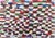 Vintage Moroccan Rug – Bold Abstract Checkerboard Composition Size: 4'4" × 8'10" (132 × 269 cm) This striking vintage...