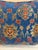 Authentic Turkish Tulip Pattern Pillow Cover in Royal Blue For Sale - Image 4 of 5
