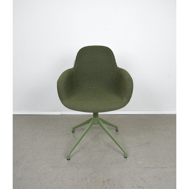 Swivel Chair with Green Fabric by Studio Ape for Zuiver, Netherlands, 2010s For Sale - Image 6 of 18