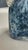 Glass Marbled Blue Blown Glass Carafe with Transparent Handle from Sarner Glas, 1960s For Sale - Image 7 of 14