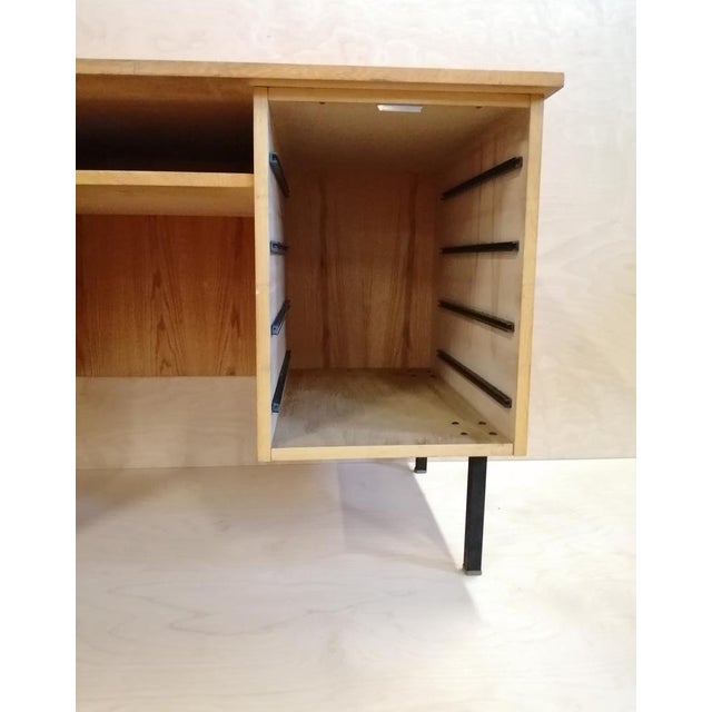 Writing Desk with Drawers, 1980s For Sale - Image 12 of 18