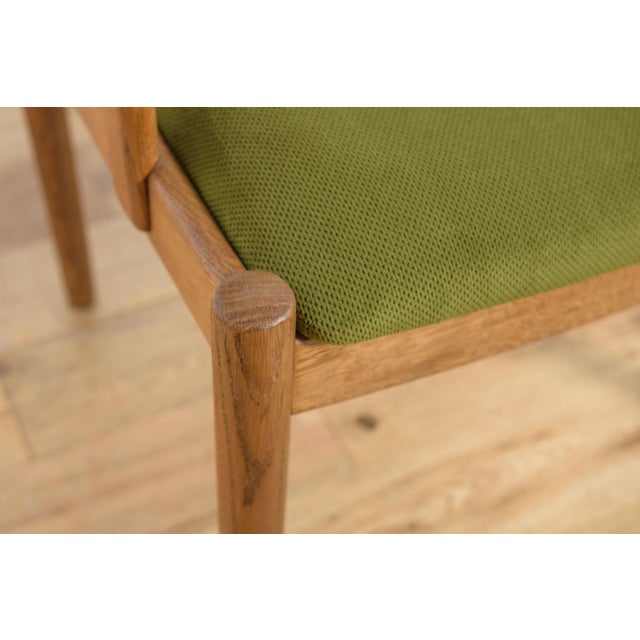 Mid-Century Oak Dining Chairs Model J62 by Poul M. Volther for FDB Mobler, Denmark, 1960s, Set of 4 For Sale - Image 18 of 18