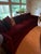 Mid 20th Century Mid Century Rolled-Arm Curved Sofa For Sale - Image 5 of 10