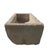 Tan 74" Inch Long Hand Chiseled Stone Trough 62 For Sale - Image 8 of 12