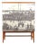 Vintage Cabinet with Illustrations, 1940s For Sale